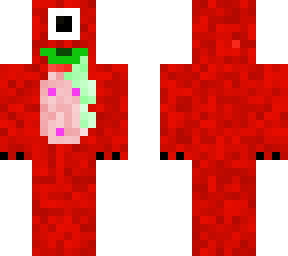 red cyclops with only one music helmet