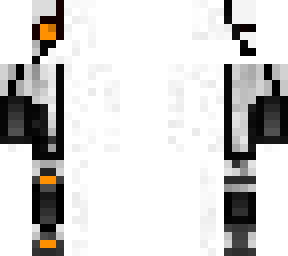 skeleton cyborg orange