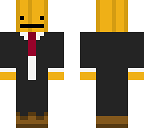 spoopy pumpkin man