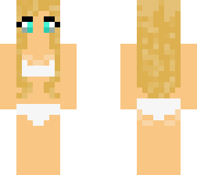 white bikini girl
