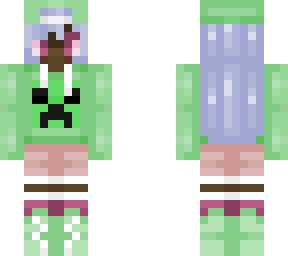 creeper - skintober day 13 -