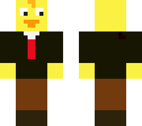 duck in a tux