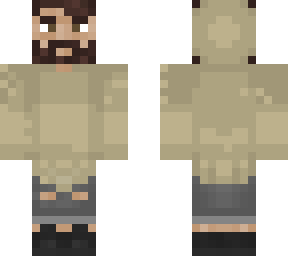 hoodie beard man