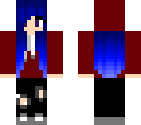 hoodie girl (outer layer has hood, shoes, and rips in jeans)