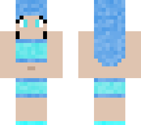 ice/water girl hybrid bikini