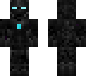 light blue/black iron man
