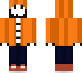 spoopy pumpkin skeleton