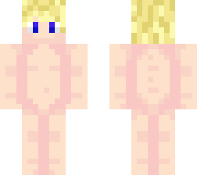 blonde male skin base