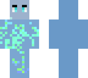 blue editing base dj skin (girl dj edition)