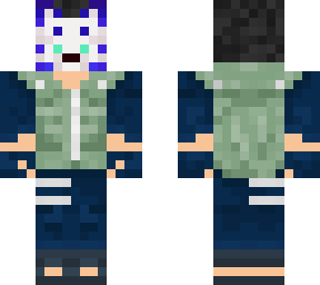 blue kitsune
