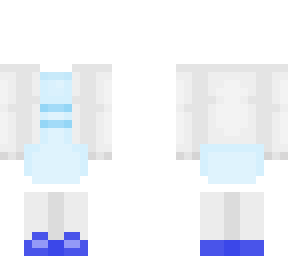 light blue dress with white jacket