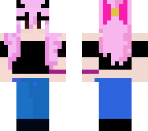 pink girl devil