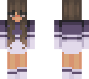 purple sweater
