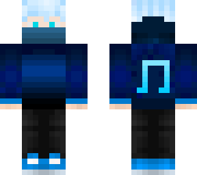 random blue kid