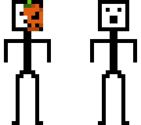 spooky stick man