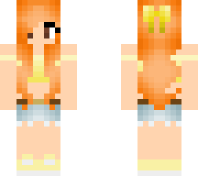 yellow autumn girl