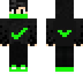 green nike boy
