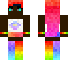 rainbow girl