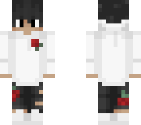 red flower guy