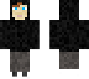 black hoodie