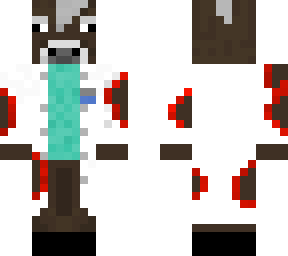 burned scientist cow