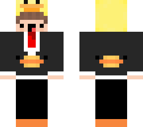 duck in suit