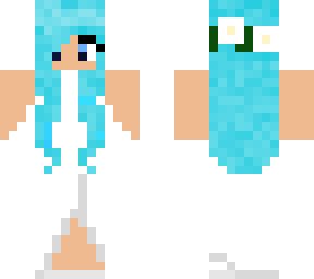 girl blue hair married