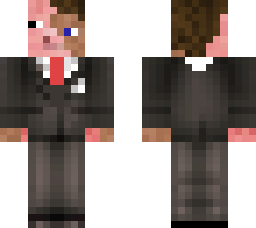 glitchy steve pig