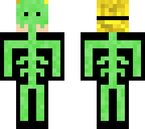 glowing skeleton blond boi