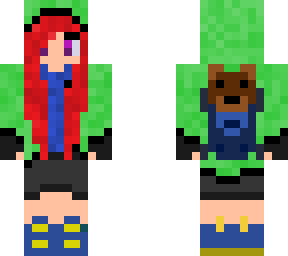 minecraft girl