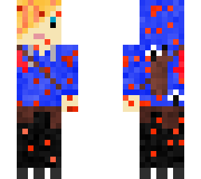 one armed bloody girl in a sweater