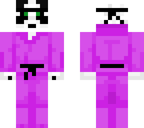 panda ninja outfit pink