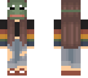 pepe mask girl edit