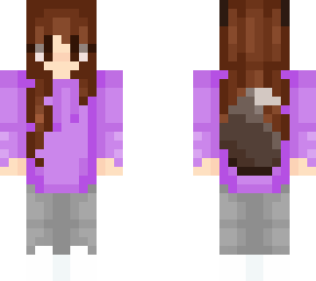 purple girl