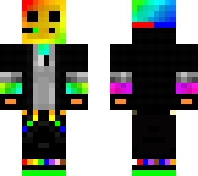 rainbow slime hoodie