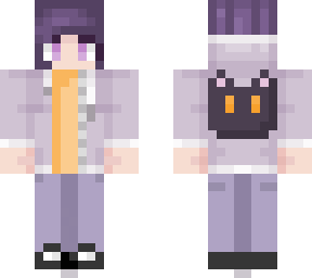 a very orange and purple holloween