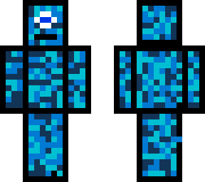 blue camo cyklops thing