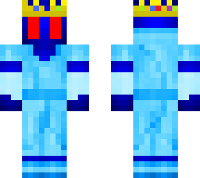 blue guy with blue senku
