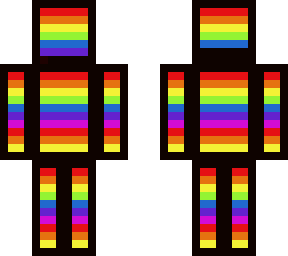 colourful human