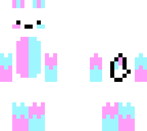 cotton candy bunny