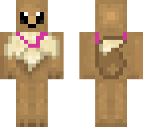 eevee with pink necklace
