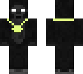 gorilla with necklace