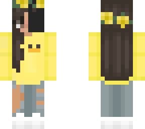 halloween girl yellow