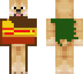 hot dog with legs on a dogo