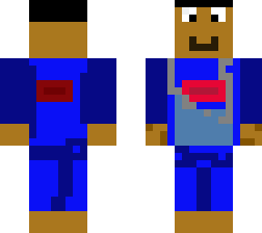 jumpsuit bald dude