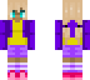 neon - skintober day 17 -