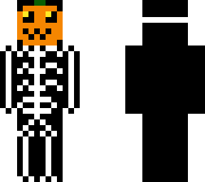 pumpkin skeliton
