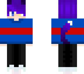 purple hair neko theodore