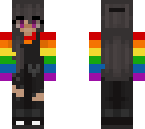 rainbow girl