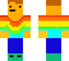 rainbow man